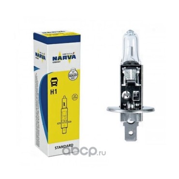 Галогенная Лампа Н1 12v  55w +30% яркости RANGE POWER NARVA